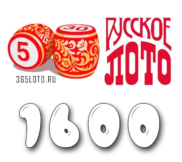 Русское лото тираж 1600