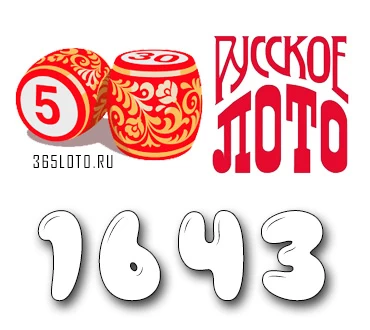Русское лото тираж 1643