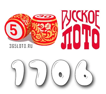 Русское лото тираж 1706